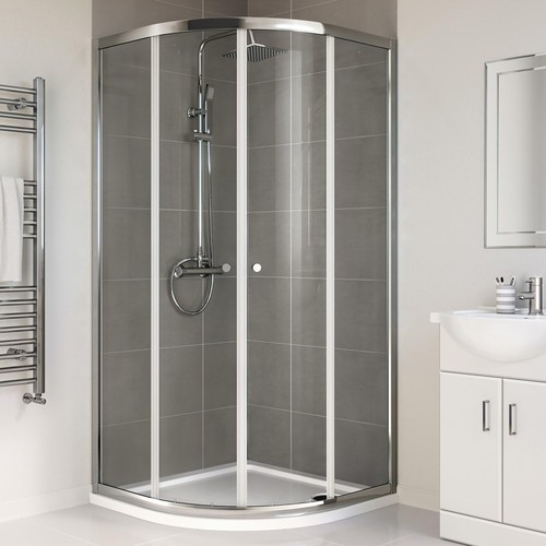 Shower enclosure door quadrant - enclosure,