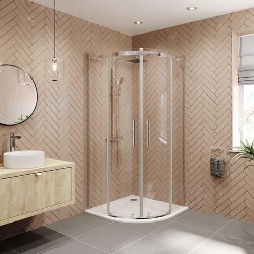 900 900mm quadrant shower - 900,