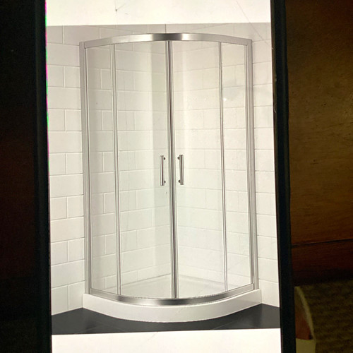 Quadrant corner sliding shower - corner,