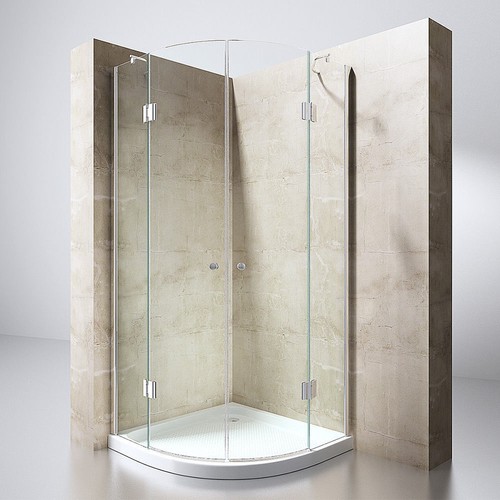 Shower enclosure frameless - enclosure,