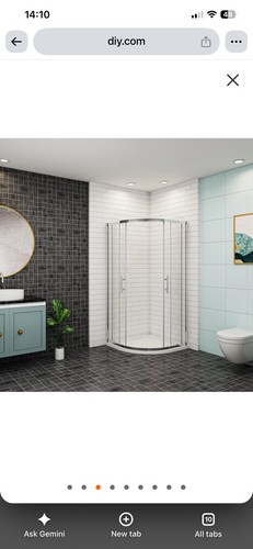 Quadrant shower 900mm x - quadrant,