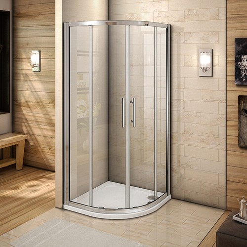 New quadrant sliding - new, shower