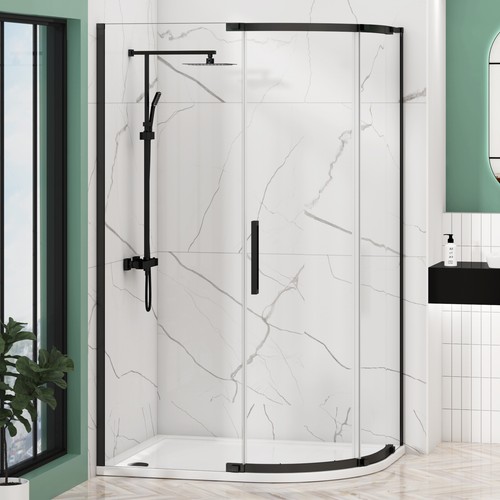 1950mm offset quadrant shower - 1950mm,