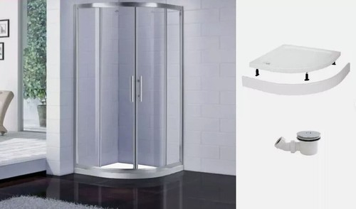Quadrant shower enclosure - shower, and
