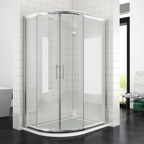 Offset quadrant shower - offset,