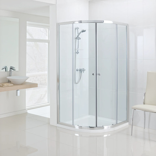 Offset quadrant shower - offset,
