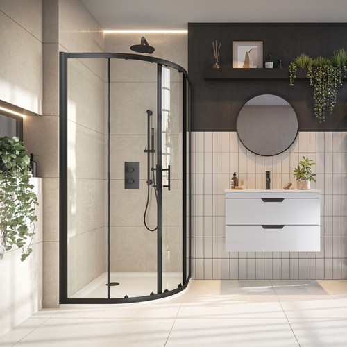 Bathroom modern quadrant - bathroom,
