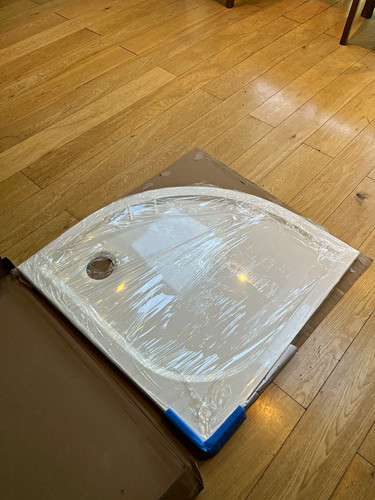 Serene quadrant shower tray - quadrant,