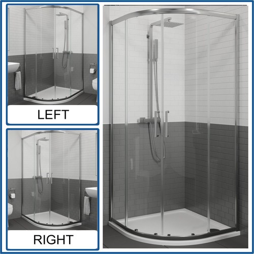 Offset quadrant shower - offset,