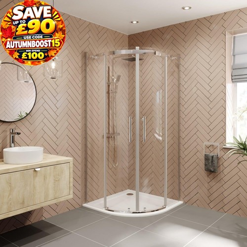 900 900mm quadrant shower - 900, x
