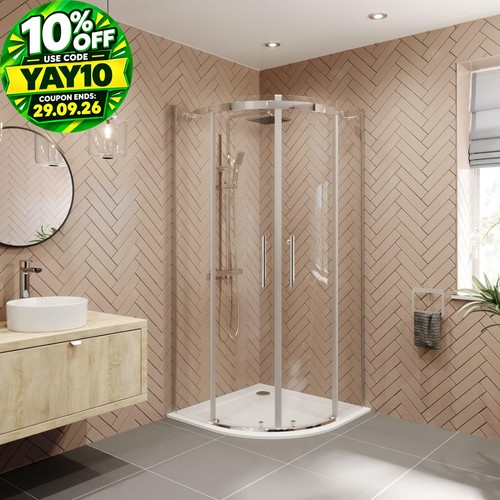 900 900mm quadrant shower - 900mm,